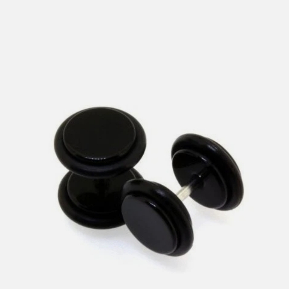 Fake Plug Earrings - Picture 3 of 6